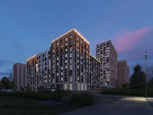 Квартира 1-комн. квартира, 42.55 м² ЖК «Уникум на Амирхана» Фото 5