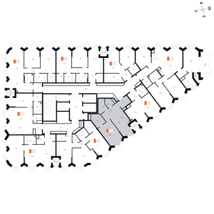 Квартира 2-комн. квартира, 54 м² ЖК «Фордевинд» Фото 2 Квартира 2-комн. квартира, 54 м² ЖК «Фордевинд» Фото 2