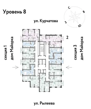 Квартира Студия, 28.37 м² ЖК «Остров-сад» Фото 1 Квартира Студия, 28.37 м² ЖК «Остров-сад» Фото 1