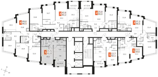 Квартира 1-комн. квартира, 42 м² ЖК «Rotterdam» Фото 2 Квартира 1-комн. квартира, 42 м² ЖК «Rotterdam» Фото 2
