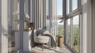Квартира Студия, 22.2 м² ЖК «Рублевский квартал» Фото 17