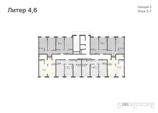 Квартира 3-комн. квартира, 74.21 м² ЖК «Светский лес» Фото 1 Квартира 3-комн. квартира, 74.21 м² ЖК «Светский лес» Фото 1