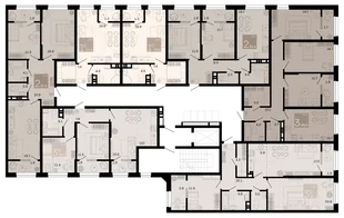 Квартира 2-комн. квартира, 63.6 м² ЖК «Хозяин морей» Фото 1 Квартира 2-комн. квартира, 63.6 м² ЖК «Хозяин морей» Фото 1