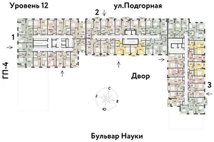 Квартира Студия, 25.2 м² ЖК «Авторский» Фото 1 Квартира Студия, 25.2 м² ЖК «Авторский» Фото 1