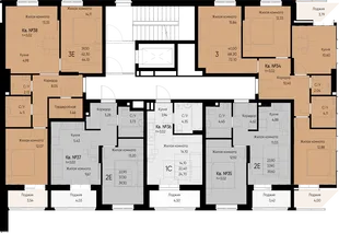 Квартира 3-комн. квартира, 76 м² ЖК «Васильевский остров» Фото 1 Квартира 3-комн. квартира, 76 м² ЖК «Васильевский остров» Фото 1