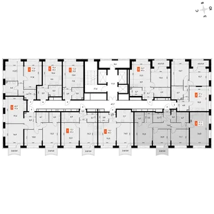 Квартира 3-комн. квартира, 91.3 м² ЖК «Фордевинд» Фото 2 Квартира 3-комн. квартира, 91.3 м² ЖК «Фордевинд» Фото 2