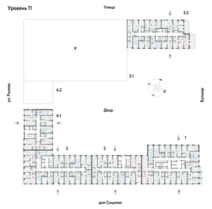 Квартира Студия, 27.54 м² ЖК «Остров-сад» Фото 1 Квартира Студия, 27.54 м² ЖК «Остров-сад» Фото 1