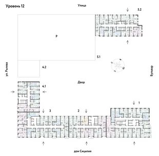 Квартира Студия, 29.53 м² ЖК «Остров-сад» Фото 1 Квартира Студия, 29.53 м² ЖК «Остров-сад» Фото 1