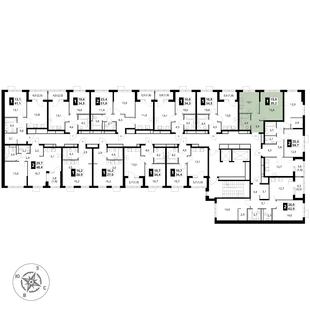 Квартира 1-комн. квартира, 35.2 м² ЖК «1-й Ясеневский» Фото 1 Квартира 1-комн. квартира, 35.2 м² ЖК «1-й Ясеневский» Фото 1