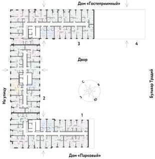 Квартира Студия, 21.44 м² ЖК «Микрорайон Домашний» Фото 1 Квартира Студия, 21.44 м² ЖК «Микрорайон Домашний» Фото 1