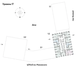 Квартира Студия, 27.29 м² ЖК «Сибирский сад» Фото 1 Квартира Студия, 27.29 м² ЖК «Сибирский сад» Фото 1