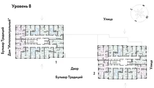 Квартира Студия, 25.06 м² ЖК «Микрорайон Домашний» Фото 1 Квартира Студия, 25.06 м² ЖК «Микрорайон Домашний» Фото 1