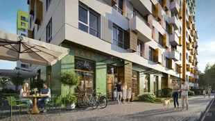 Квартира 1-комн. квартира, 32.9 м² ЖК «Уникод На Залесной» Фото 8