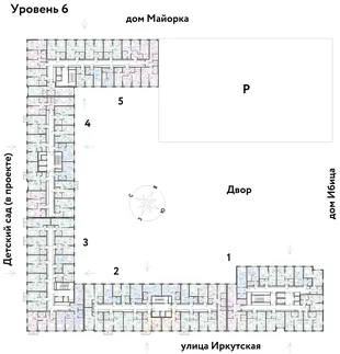 Квартира Студия, 25.68 м² ЖК «Остров-сад» Фото 1 Квартира Студия, 25.68 м² ЖК «Остров-сад» Фото 1