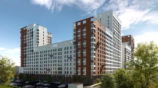 Квартира 2-комн. квартира, 56.1 м² ЖК «Жилой кластер Q на Кулагина» Фото 17