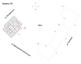 Квартира 2-комн. квартира, 70.35 м² ЖК «Страна.Тополёвая» Фото 1