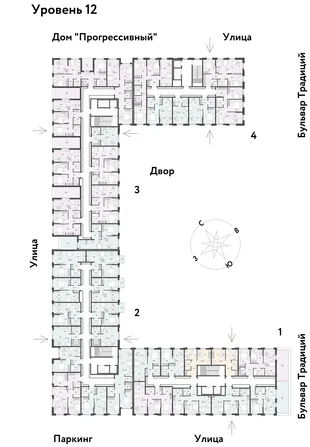 Квартира Студия, 22.47 м² ЖК «Микрорайон Домашний» Фото 1 Квартира Студия, 22.47 м² ЖК «Микрорайон Домашний» Фото 1