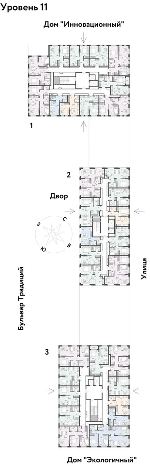 Квартира Студия, 28.3 м² ЖК «Микрорайон Домашний» Фото 1 Квартира Студия, 28.3 м² ЖК «Микрорайон Домашний» Фото 1