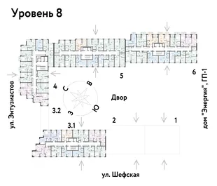 Квартира Студия, 25.56 м² ЖК «Страна.Энтузиастов» Фото 1 Квартира Студия, 25.56 м² ЖК «Страна.Энтузиастов» Фото 1