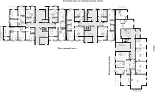 Квартира Студия, 29.26 м² ЖК «Прибрежный дом» Фото 1