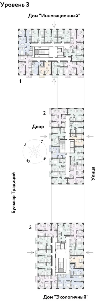 Квартира 2-комн. квартира, 37 м² ЖК «Микрорайон Домашний» Фото 1 Квартира 2-комн. квартира, 37 м² ЖК «Микрорайон Домашний» Фото 1