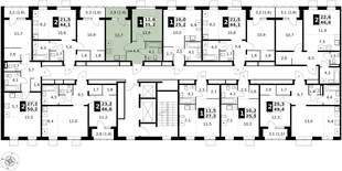 Квартира 1-комн. квартира, 35.2 м² ЖК «1-й Ясеневский» Фото 2 Квартира 1-комн. квартира, 35.2 м² ЖК «1-й Ясеневский» Фото 2