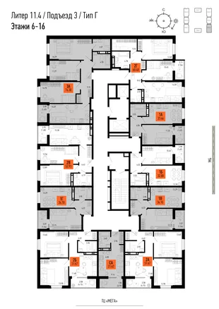 Квартира 2-комн. квартира, 53.74 м² ЖК «Столицыно» Фото 1 Квартира 2-комн. квартира, 53.74 м² ЖК «Столицыно» Фото 1