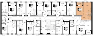 Квартира 2-комн. квартира, 46.8 м² ЖК «1-й Ясеневский» Фото 1