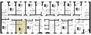 Квартира Студия, 27.4 м² ЖК «1-й Ясеневский» Фото 1