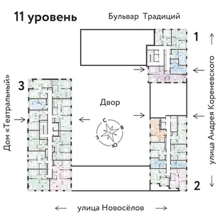 Квартира 2-комн. квартира, 35.88 м² ЖК «Микрорайон Домашний» Фото 1 Квартира 2-комн. квартира, 35.88 м² ЖК «Микрорайон Домашний» Фото 1