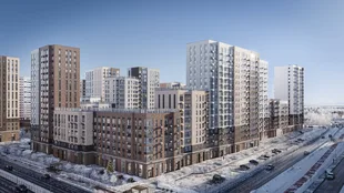 Квартира Студия, 25.6 м² ЖК «1-й Химкинский» Фото 10 Квартира Студия, 25.6 м² ЖК «1-й Химкинский» Фото 10