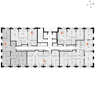 Квартира 4-комн. квартира, 107.3 м² ЖК «Фордевинд» Фото 2 Квартира 4-комн. квартира, 107.3 м² ЖК «Фордевинд» Фото 2