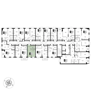 Квартира Студия, 26.6 м² ЖК «1-й Измайловский» Фото 2 Квартира Студия, 26.6 м² ЖК «1-й Измайловский» Фото 2