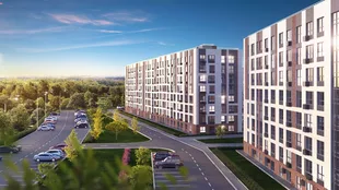 Квартира 1-комн. квартира, 39.03 м² ЖК «Атмосфера» Фото 1 Квартира 1-комн. квартира, 39.03 м² ЖК «Атмосфера» Фото 1