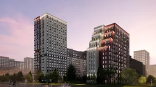 Квартира Студия, 26.89 м² ЖК «Остров-сад» Фото 11 Квартира Студия, 26.89 м² ЖК «Остров-сад» Фото 11
