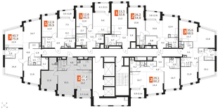 Квартира 2-комн. квартира, 59.7 м² ЖК «Rotterdam» Фото 2