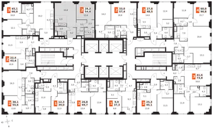 Квартира 2-комн. квартира, 54 м² ЖК «Sydney City» Фото 2