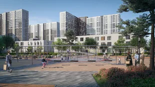 Квартира Студия, 27.5 м² ЖК «1-й Южный» Фото 28 Квартира Студия, 27.5 м² ЖК «1-й Южный» Фото 28