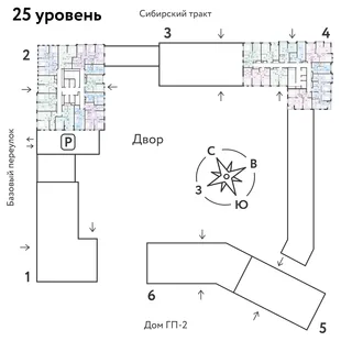 Квартира 3-комн. квартира, 54.28 м² ЖК «Сибирский сад» Фото 1 Квартира 3-комн. квартира, 54.28 м² ЖК «Сибирский сад» Фото 1