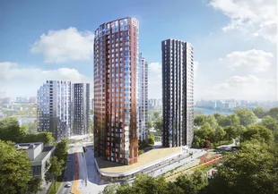 Квартира 2-комн. квартира, 46.6 м² ЖК «Rotterdam» Фото 11 Квартира 2-комн. квартира, 46.6 м² ЖК «Rotterdam» Фото 11