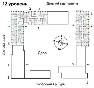Квартира 3-комн. квартира, 67.46 м² ЖК «Европейский берег 2.0» Фото 1 Квартира 3-комн. квартира, 67.46 м² ЖК «Европейский берег 2.0» Фото 1