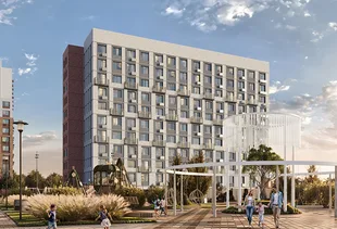 Квартира Студия, 28.42 м² ЖК «Микрорайон Домашний» Фото 2 Квартира Студия, 28.42 м² ЖК «Микрорайон Домашний» Фото 2