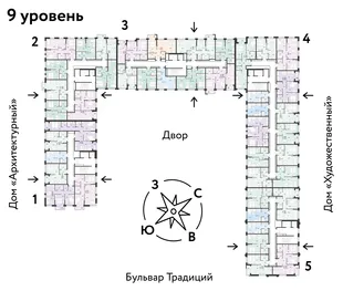 Квартира Студия, 21.44 м² ЖК «Микрорайон Домашний» Фото 1 Квартира Студия, 21.44 м² ЖК «Микрорайон Домашний» Фото 1