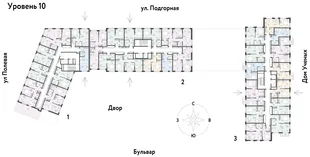 Квартира Студия, 34.1 м² ЖК «Авторский» Фото 1 Квартира Студия, 34.1 м² ЖК «Авторский» Фото 1