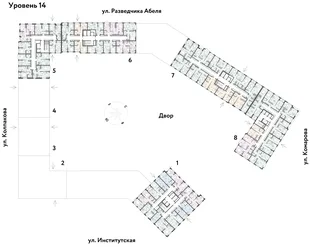 Квартира Студия, 28.9 м² ЖК «Страна.Парковая» Фото 1 Квартира Студия, 28.9 м² ЖК «Страна.Парковая» Фото 1