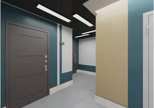 Квартира 1-комн. квартира, 38.95 м² ЖК «Город природы» Фото 3 Квартира 1-комн. квартира, 38.95 м² ЖК «Город природы» Фото 3