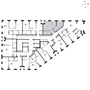 Квартира 2-комн. квартира, 49.5 м² ЖК «Фордевинд» Фото 2 Квартира 2-комн. квартира, 49.5 м² ЖК «Фордевинд» Фото 2