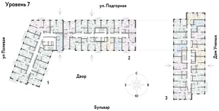 Квартира Студия, 23.8 м² ЖК «Авторский» Фото 1 Квартира Студия, 23.8 м² ЖК «Авторский» Фото 1