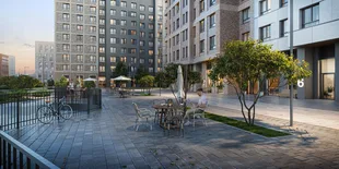 Квартира Студия, 25.65 м² ЖК «Заречье Парк» Фото 2
