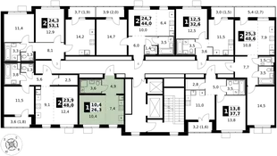 Квартира Студия, 26.3 м² ЖК «1-й Южный» Фото 2
